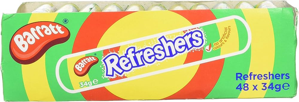 48 x Barratt Refreshers Rolls 36G