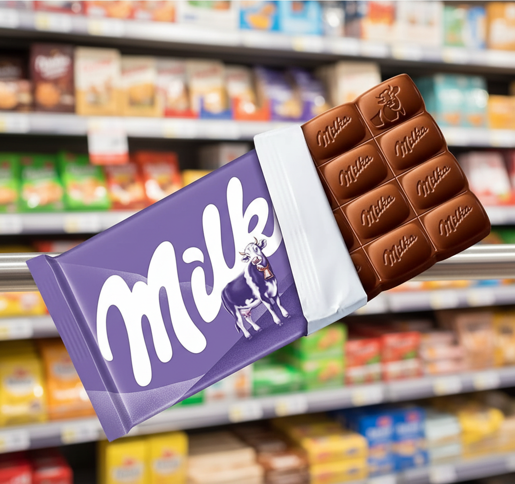 24 x Milka Alpine Milk Chocolate Bar 100G