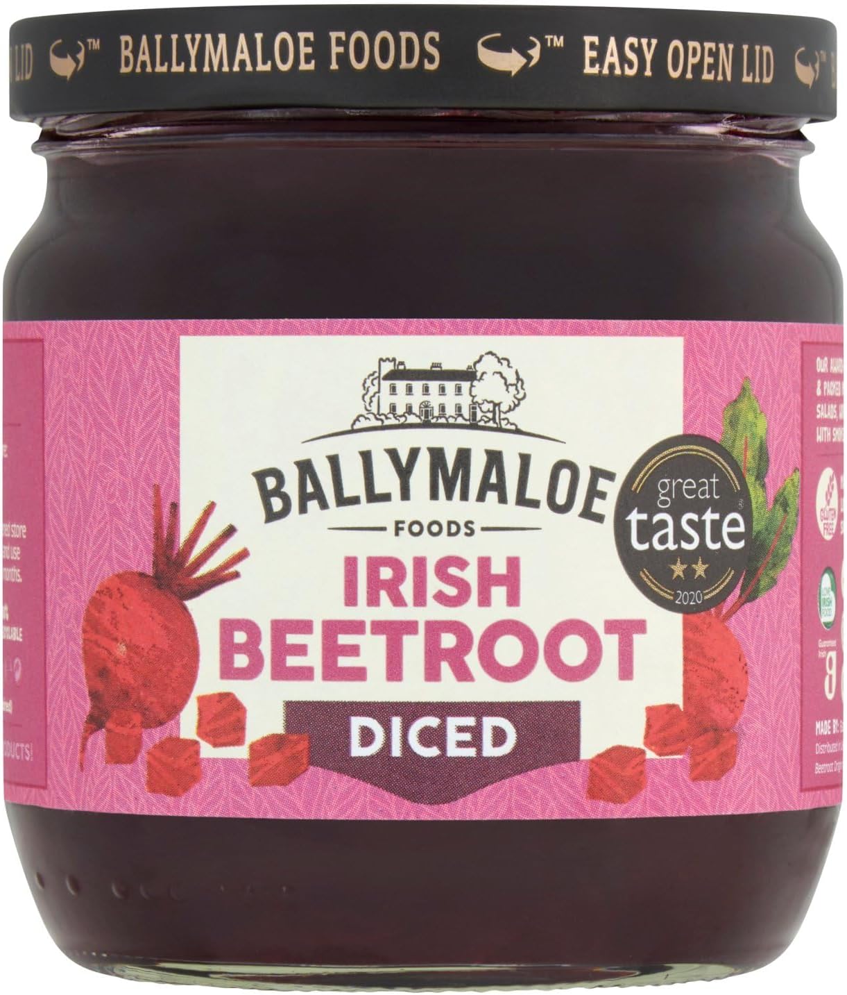 Ballymaloe Foods Irish Beetroot Diced 415G