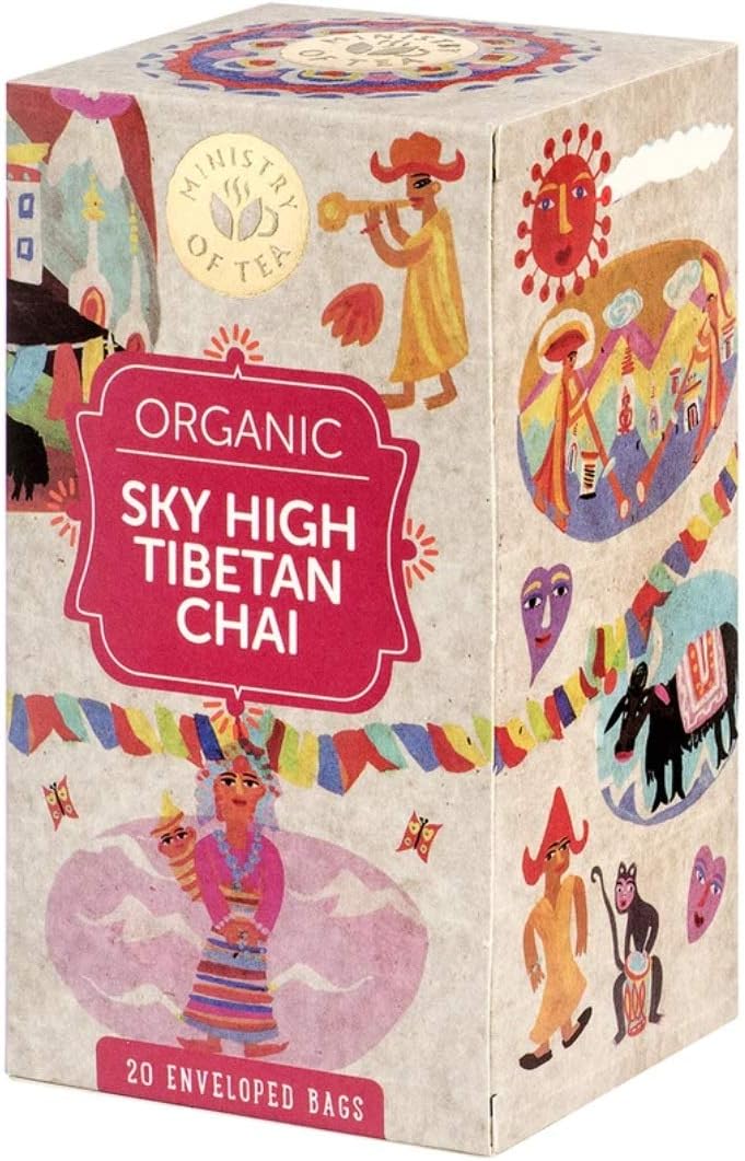 Ministry of Tea Organic Sky High Tibetan Chai - 20bags