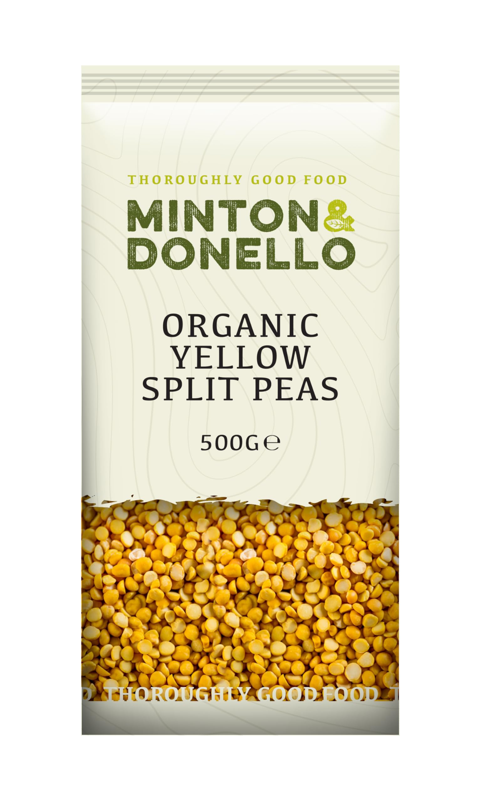 6 x Minton & Donello Yellow Split Pea - 500g