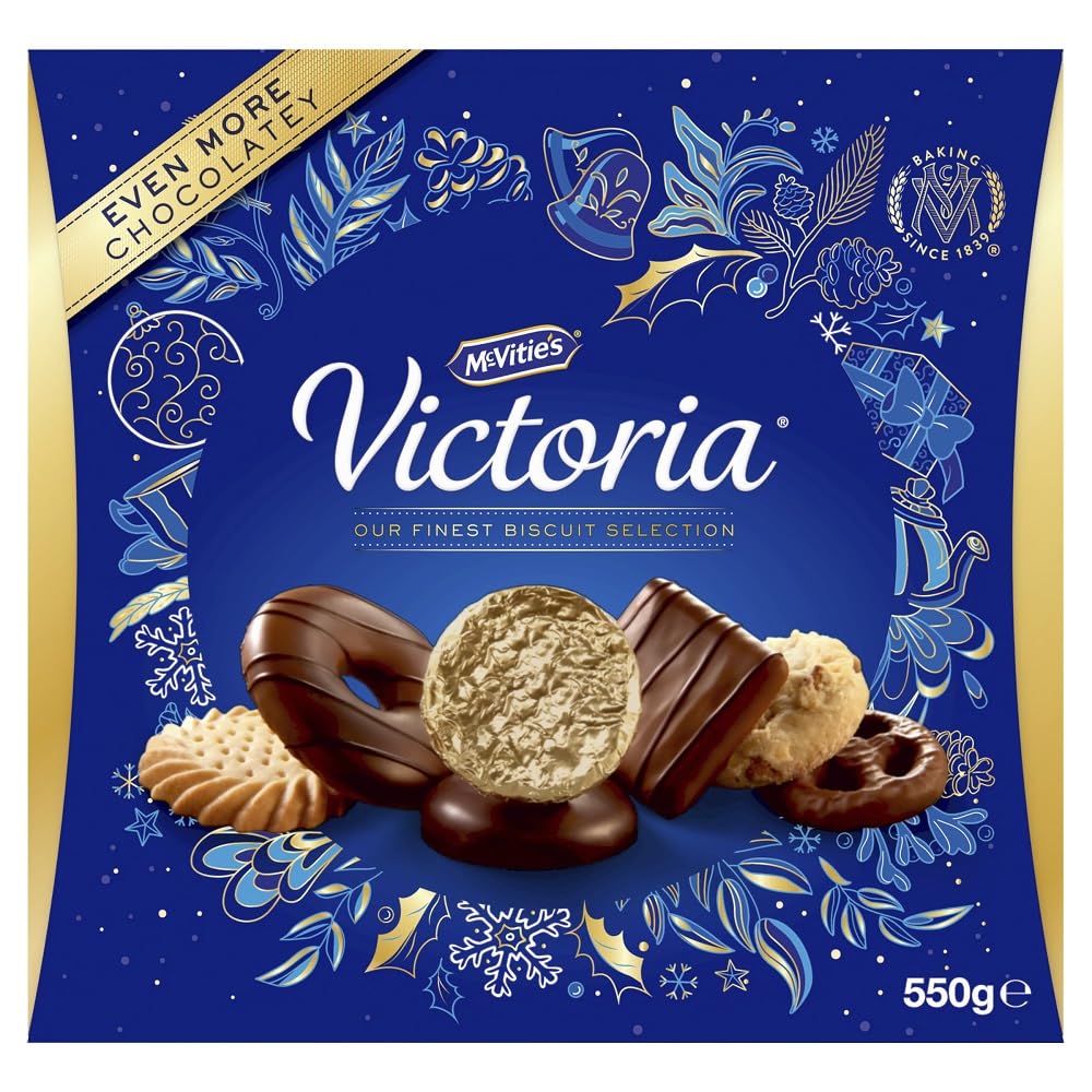 6 X Mcvities Victoria Biscuits Carton 550GM