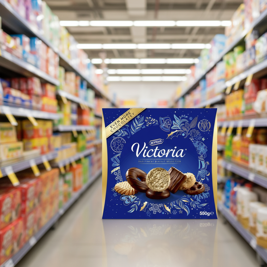 6 X Mcvities Victoria Biscuits Carton 550GM