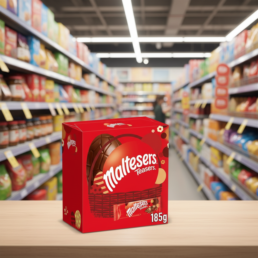 4 x Maltesers Teasers Milk Chocolate Large Easter Egg - 185GM