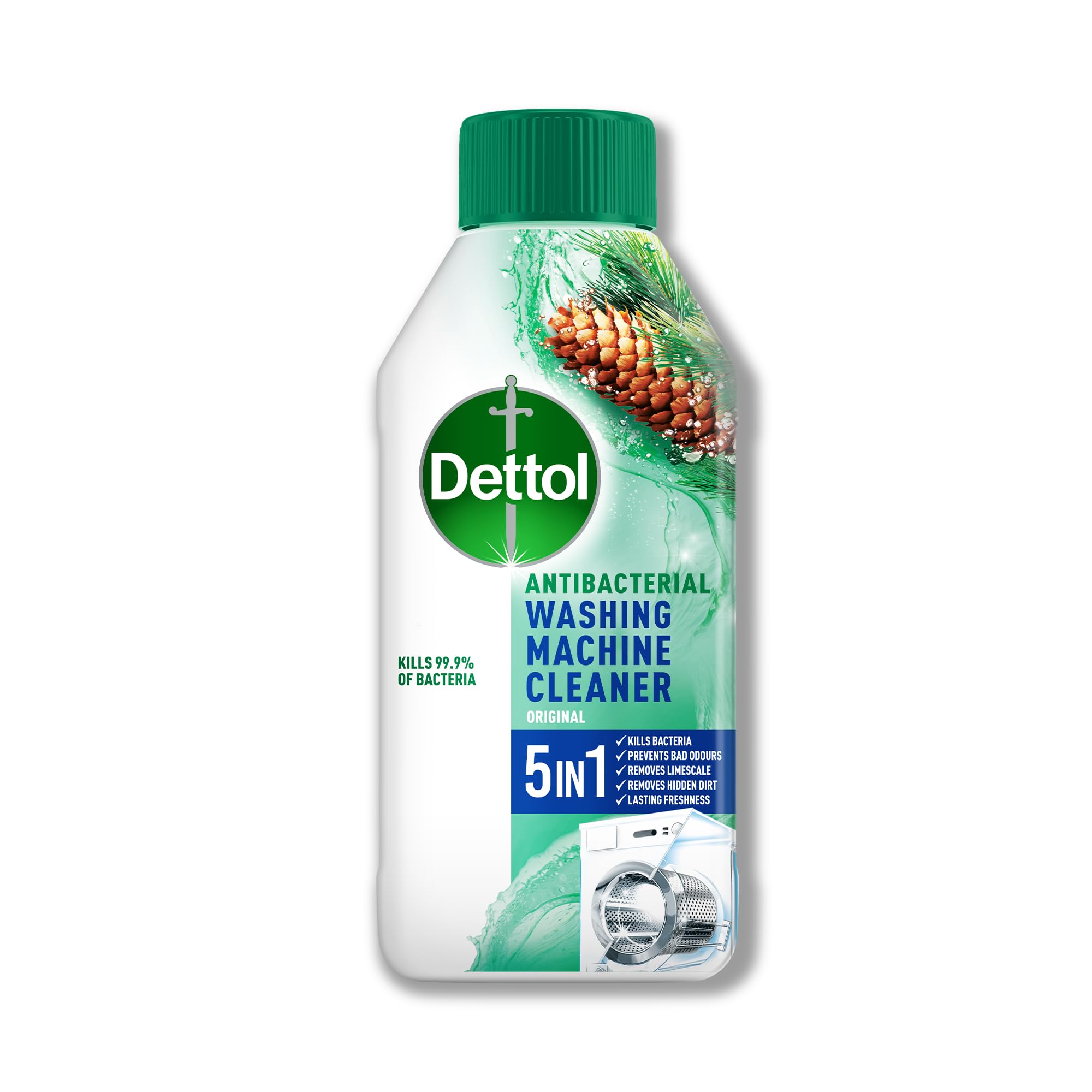 6 x Dettol Washing Machine Cleaner Spring - 250ML