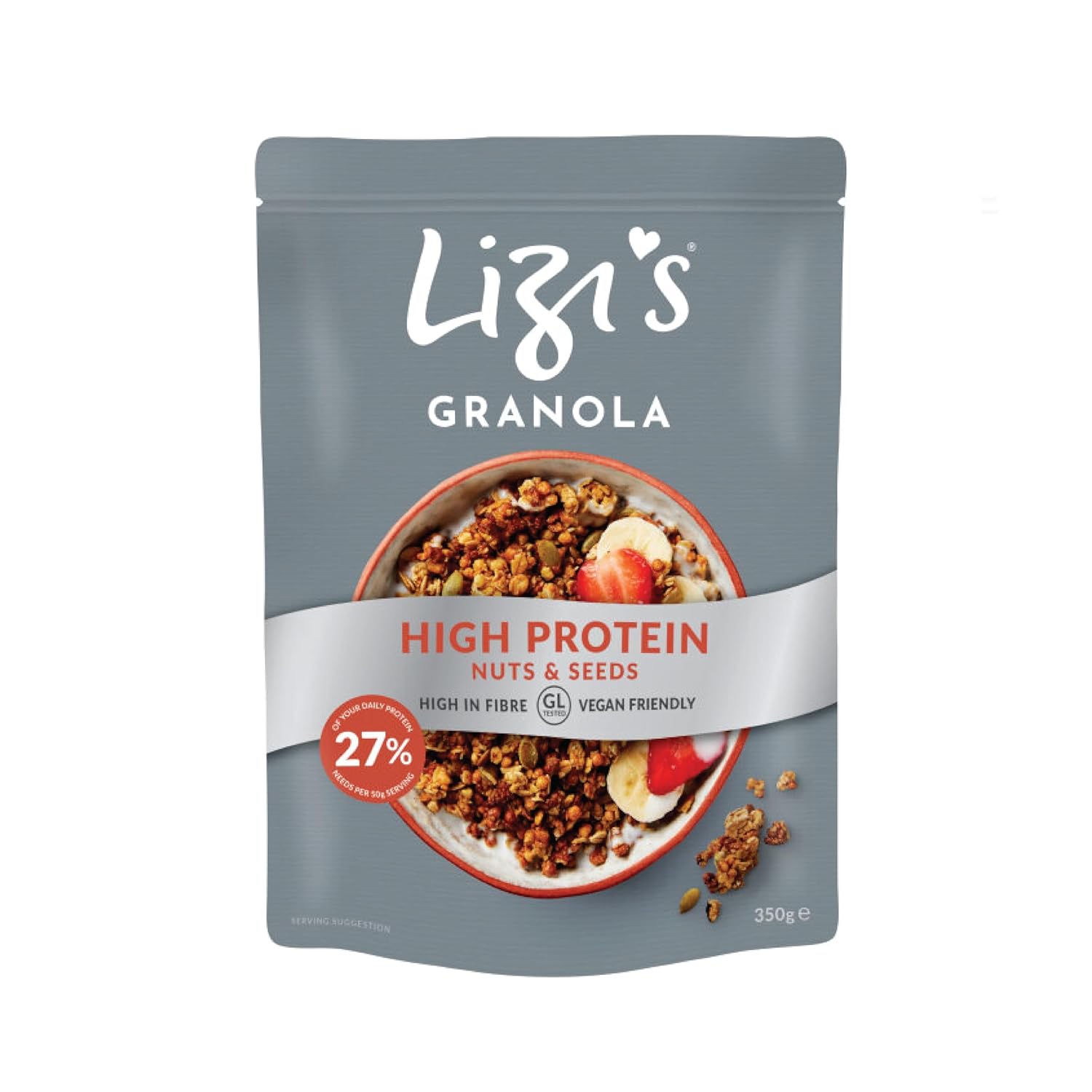Lizi's High Protein Nuts and Seeds Granola - 350g