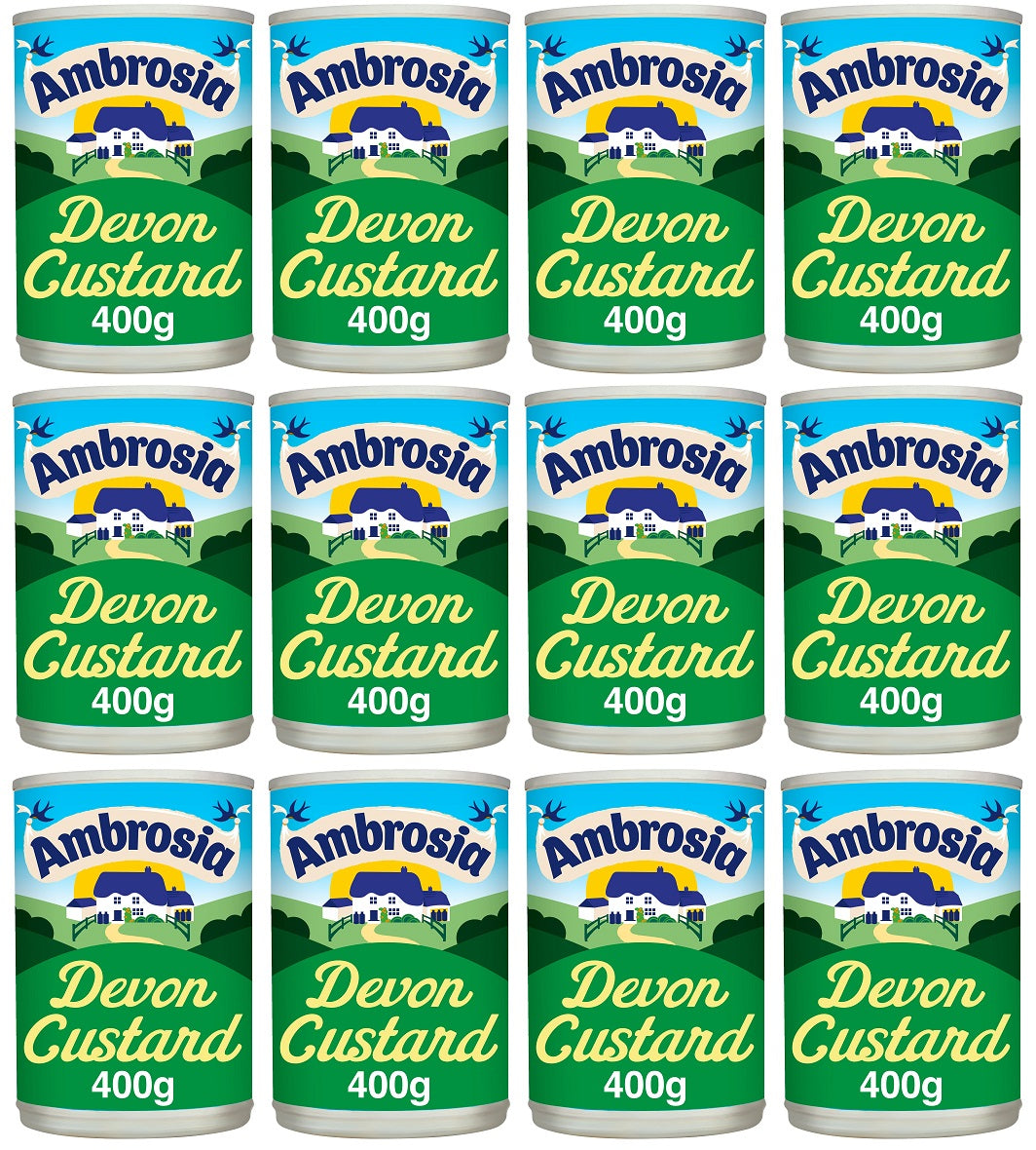 12 x Ambrosia Custard - 400GM