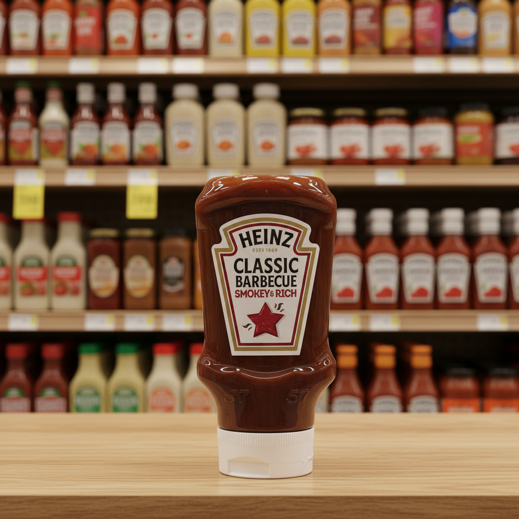 10 x Heinz Classic Bbq Sauce - 480g