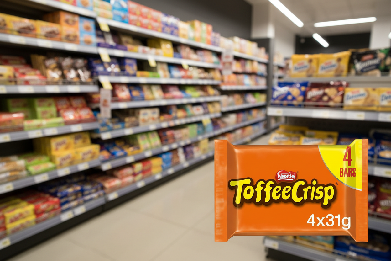 14 x Toffee Crisp Bars 4 X 31G (124G)