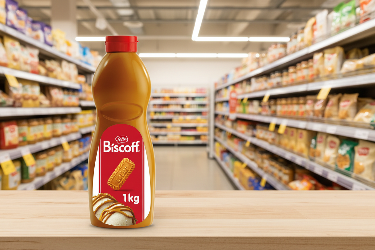 8 X Biscoff Topping Sauce - 1Kg