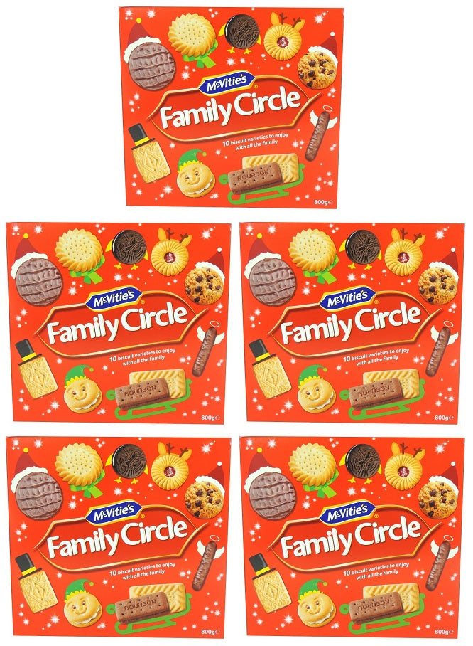 5 X Family Circle - 800Gm