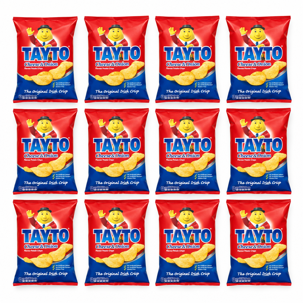 12 x Tayto Cheese and Onion 25g (Ireland)