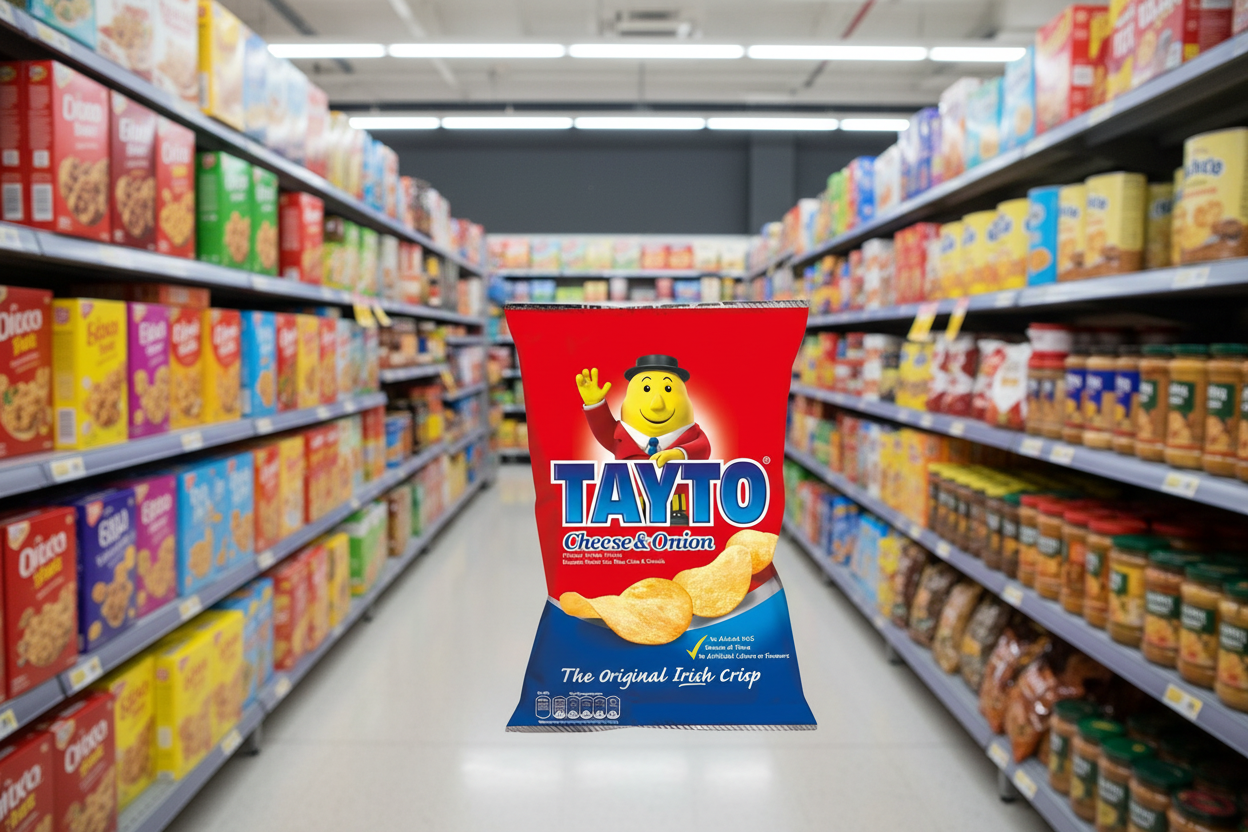 96 x Tayto Cheese and Onion 25g Mega Box