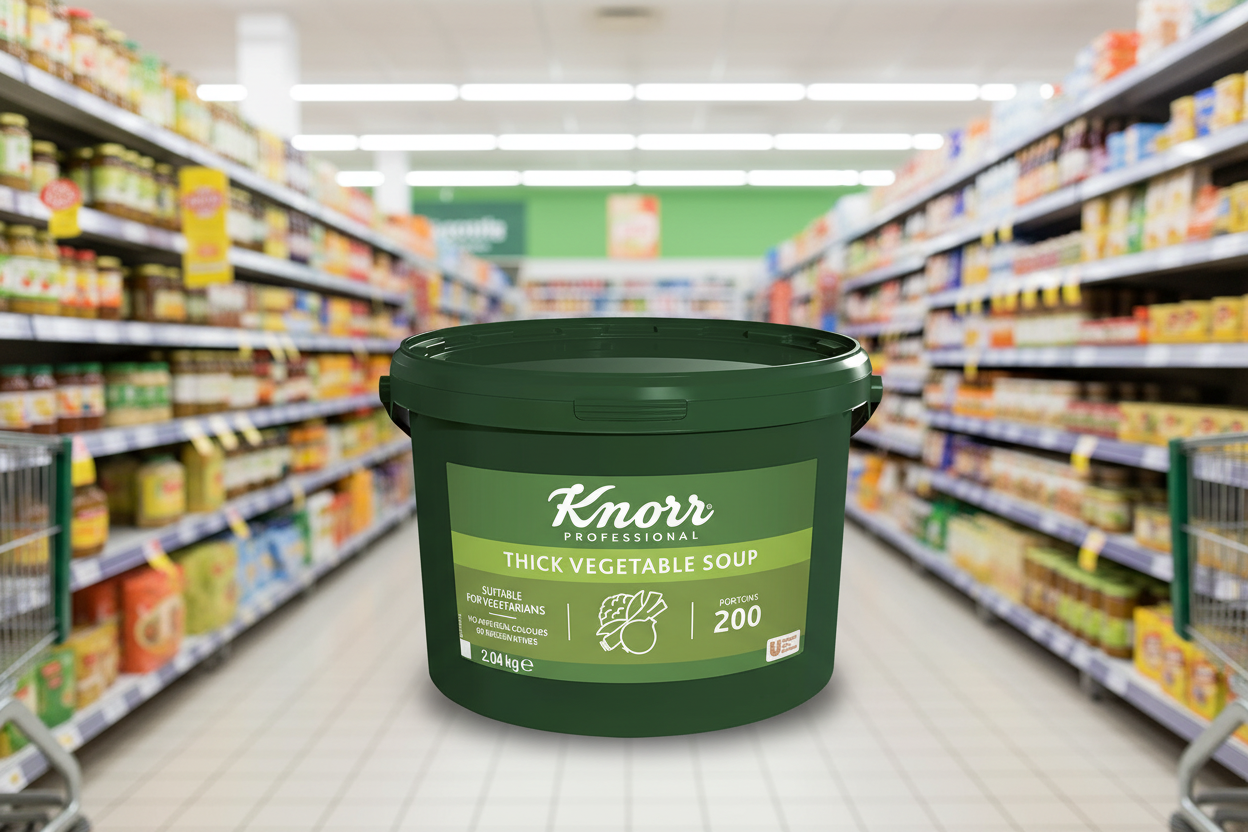 Knorr Professional Thick Vegetable Soup 2.04Kg 34L