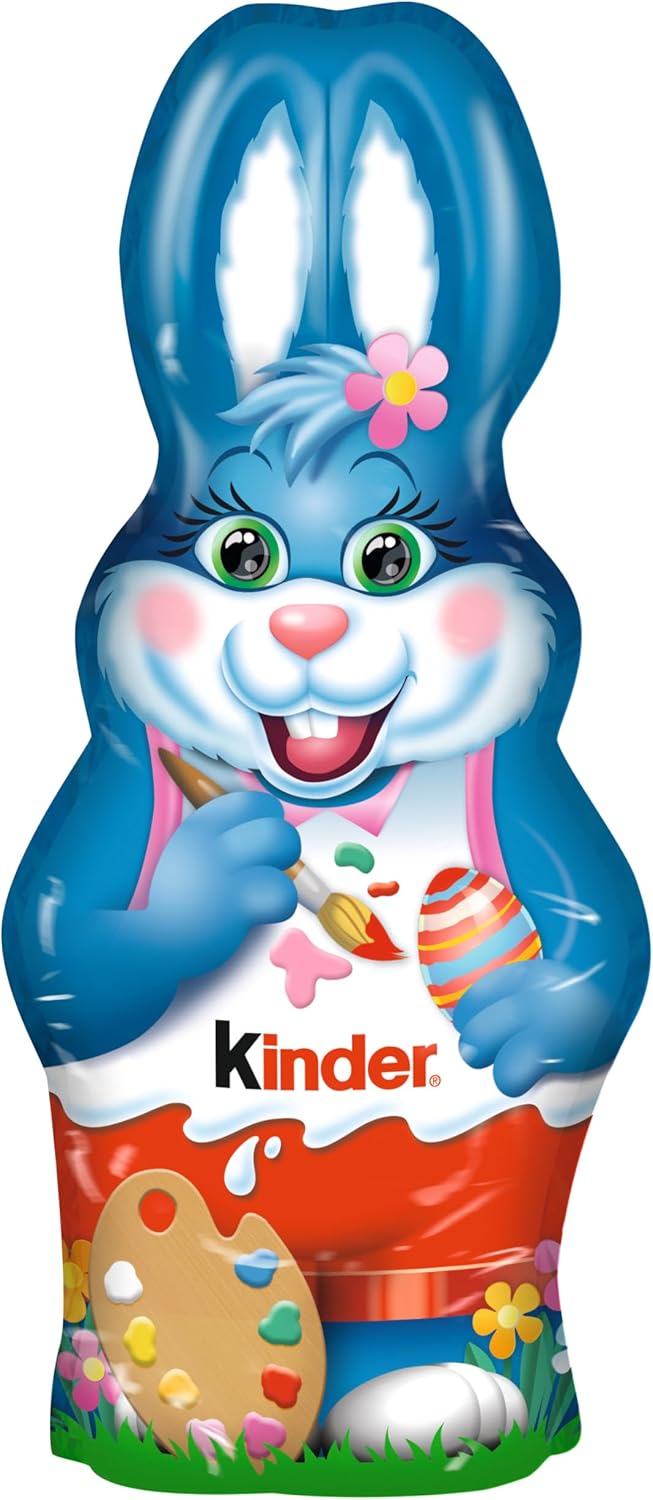 18 x Kinder Bunny Figure Easter - 110GM
