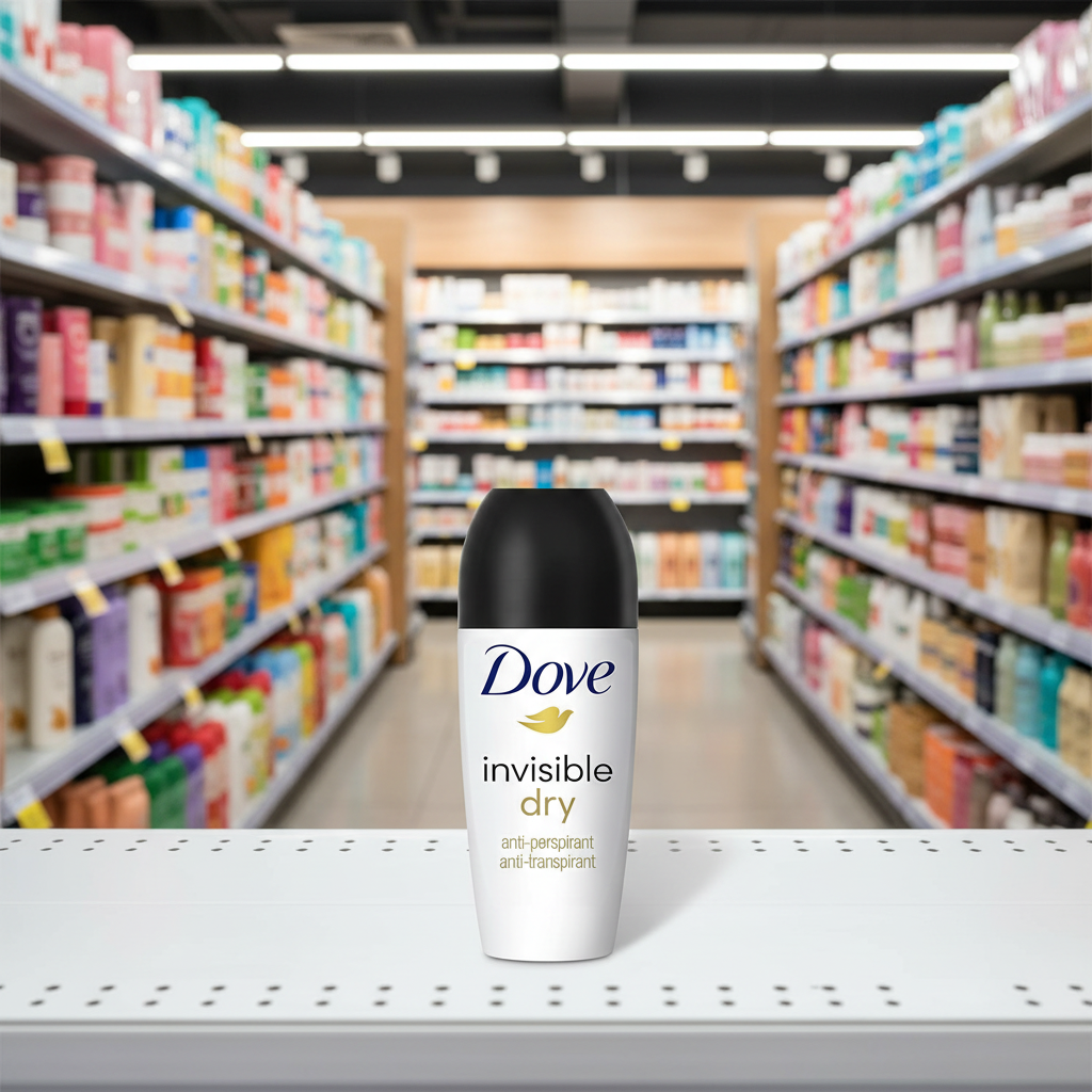 6 x Dove Anti-Perspirant Deodorant Invisible Dry 50 Ml