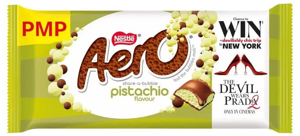 15 X Aero Pistachio Block - 90Gm
