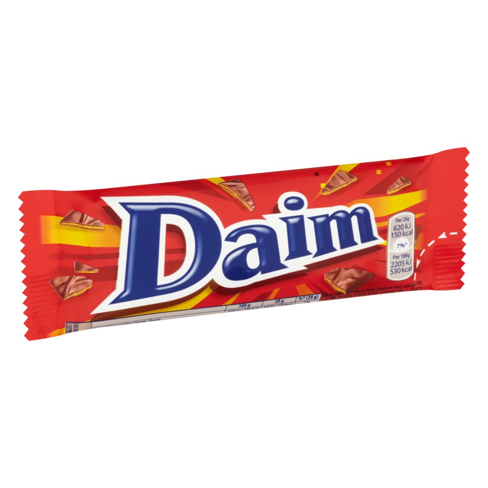 36 x Daim Chocolate Bar 28G