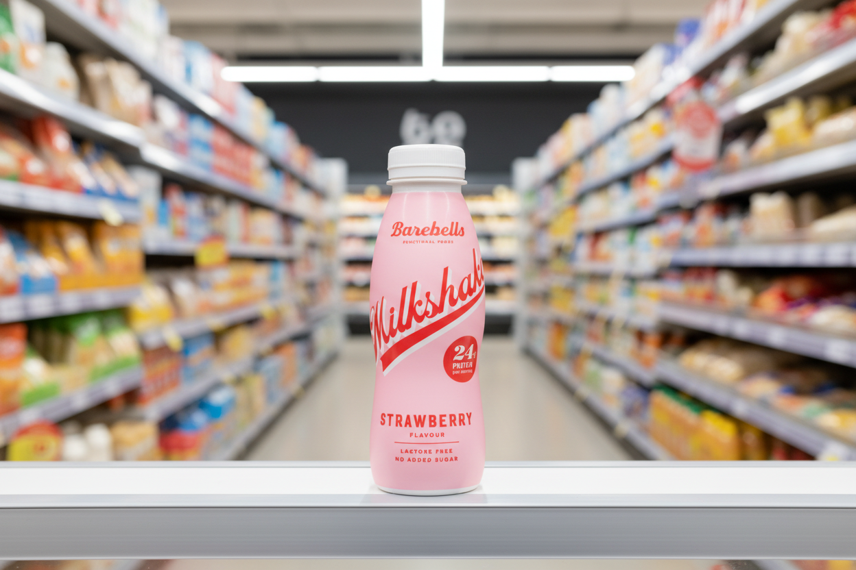 8 x Barebells Protein Shake Strawberry 24g - 330ML