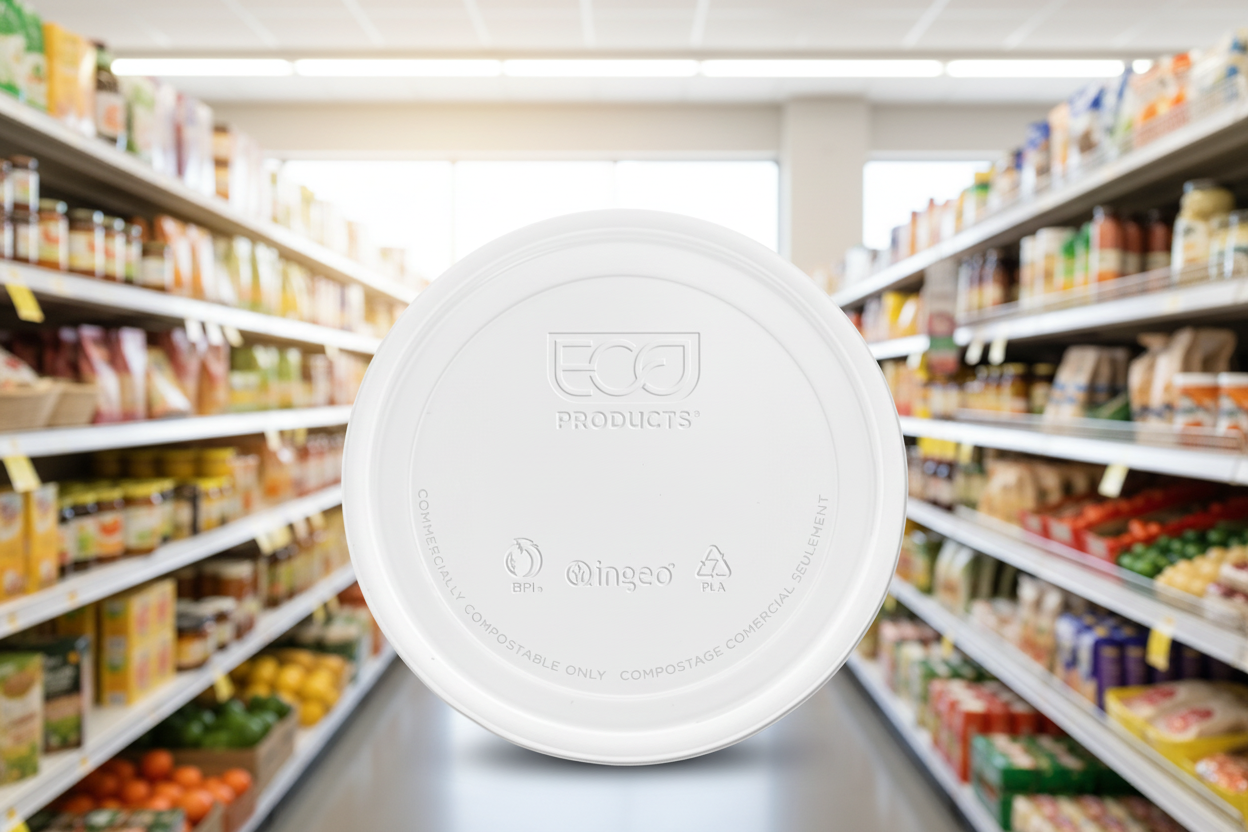 10 x D2E Eco Container Lid Fits Ep 8Oz-32Oz