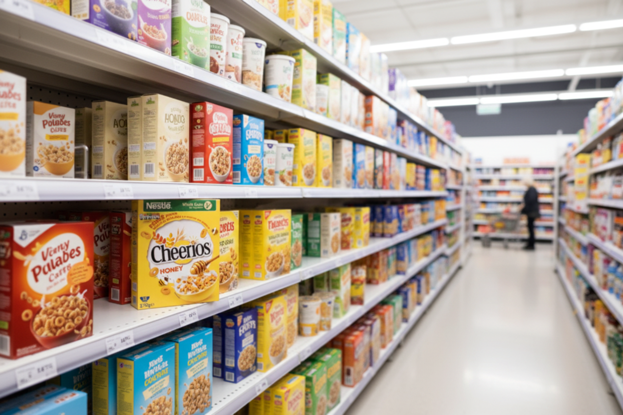 18 x Nestle Honey Cheerios - 370Gm