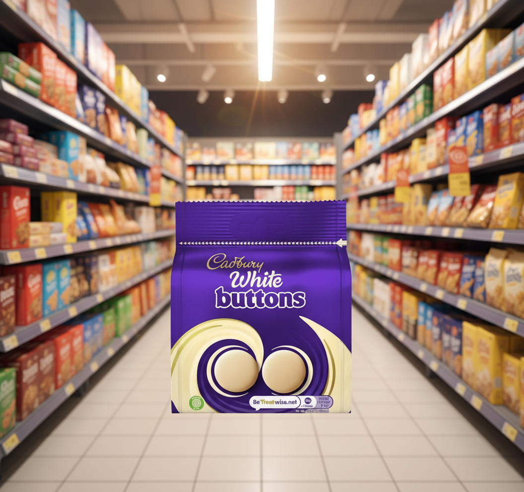 10 x Cadbury White Buttons - 85GM