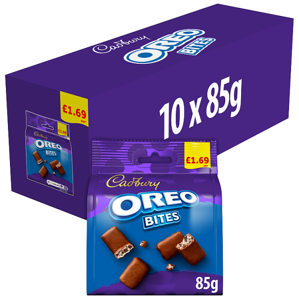 10 X Cadbury Oreo Bites - 85Gm