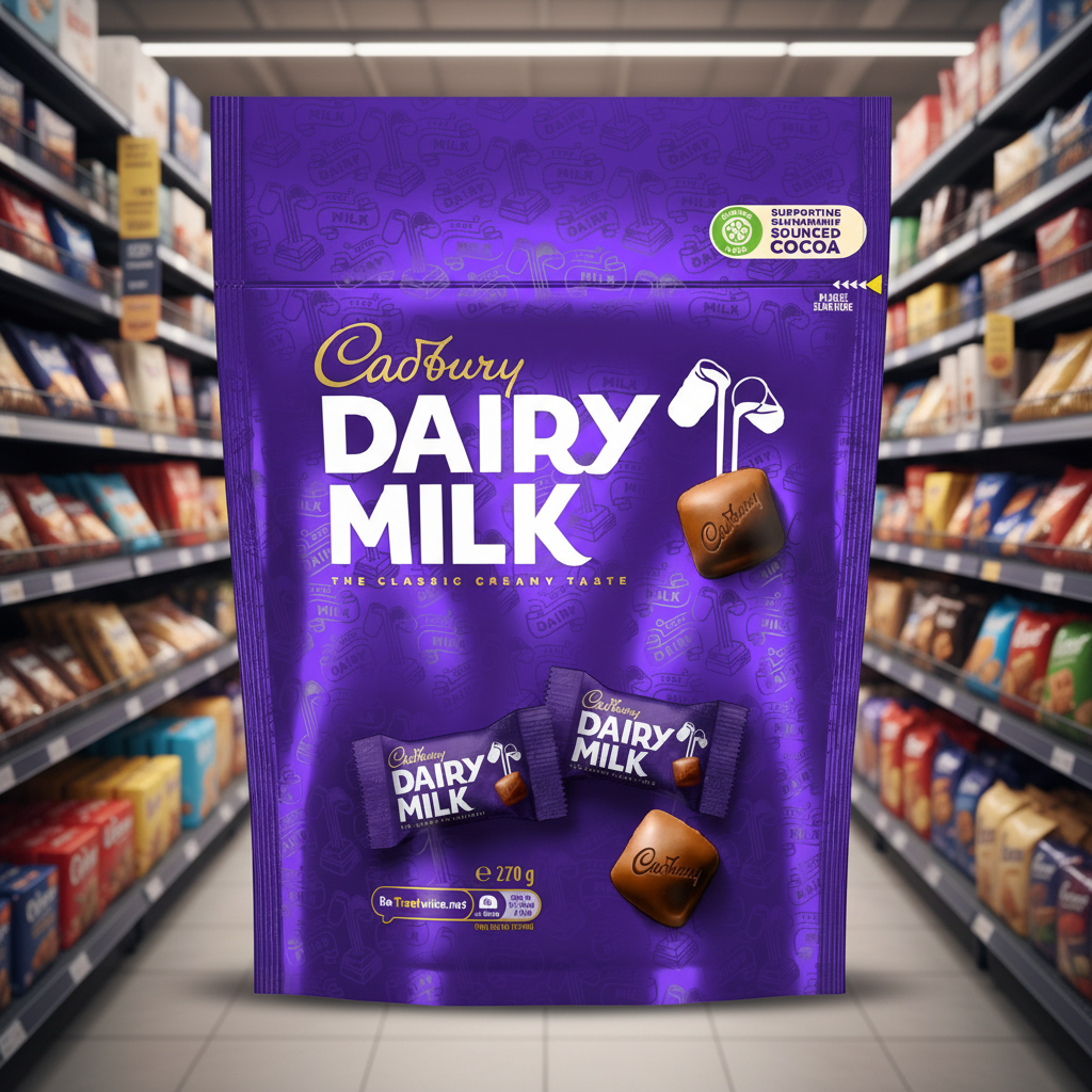 8 x Cadbury Chunks Pouch - 270GM