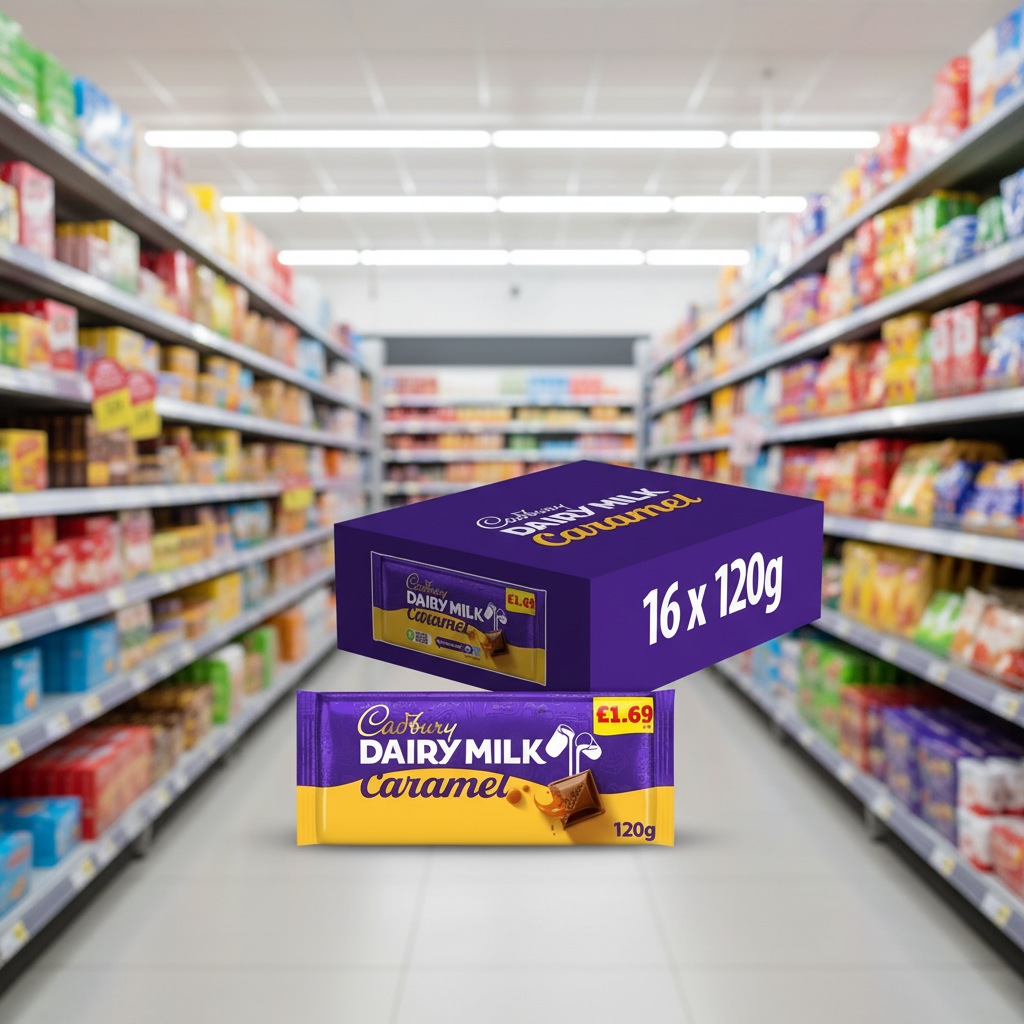 16 x Cadbury Caramel Bar - 120GM