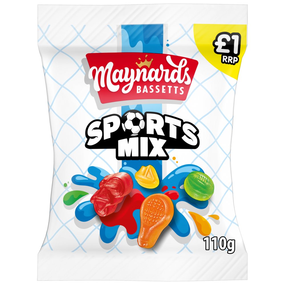 10 X Maynards Sports Mix Bag - 110Gm
