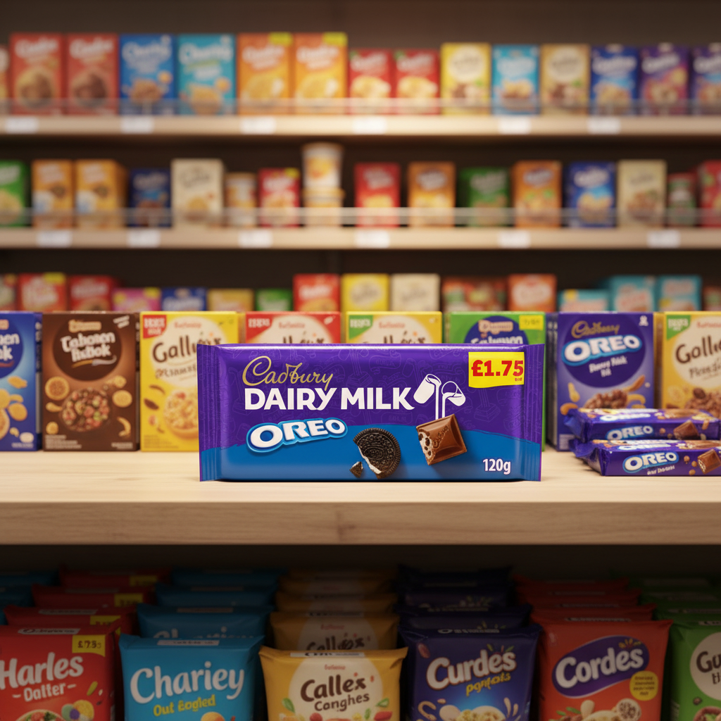 17 X Cadbury Dairy Milk With Oreo Bar - 120Gm