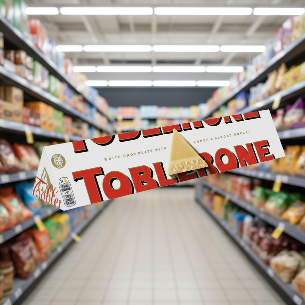 10 x Toblerone White Chocolate Large Bar - 360Gm