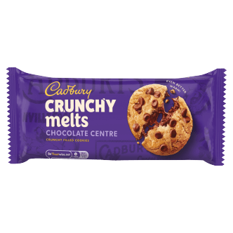 12 x Cadbury Crunchy Melts Chocolate Centre 156Gm