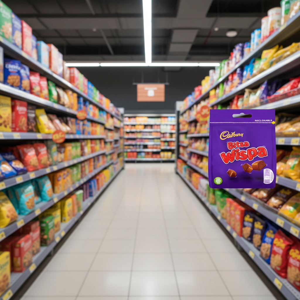 Cadbury Bitsa Wispa 85Gm