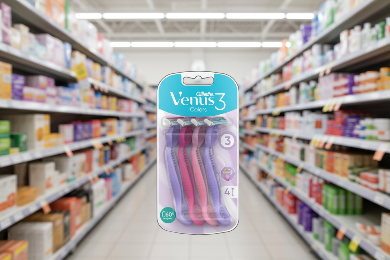 4 X Gillette Venus 3 4 PACK