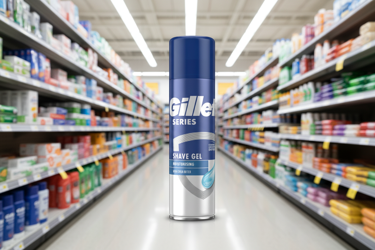 6 x Gillette Series Shave Gel Moisturising - 200Ml