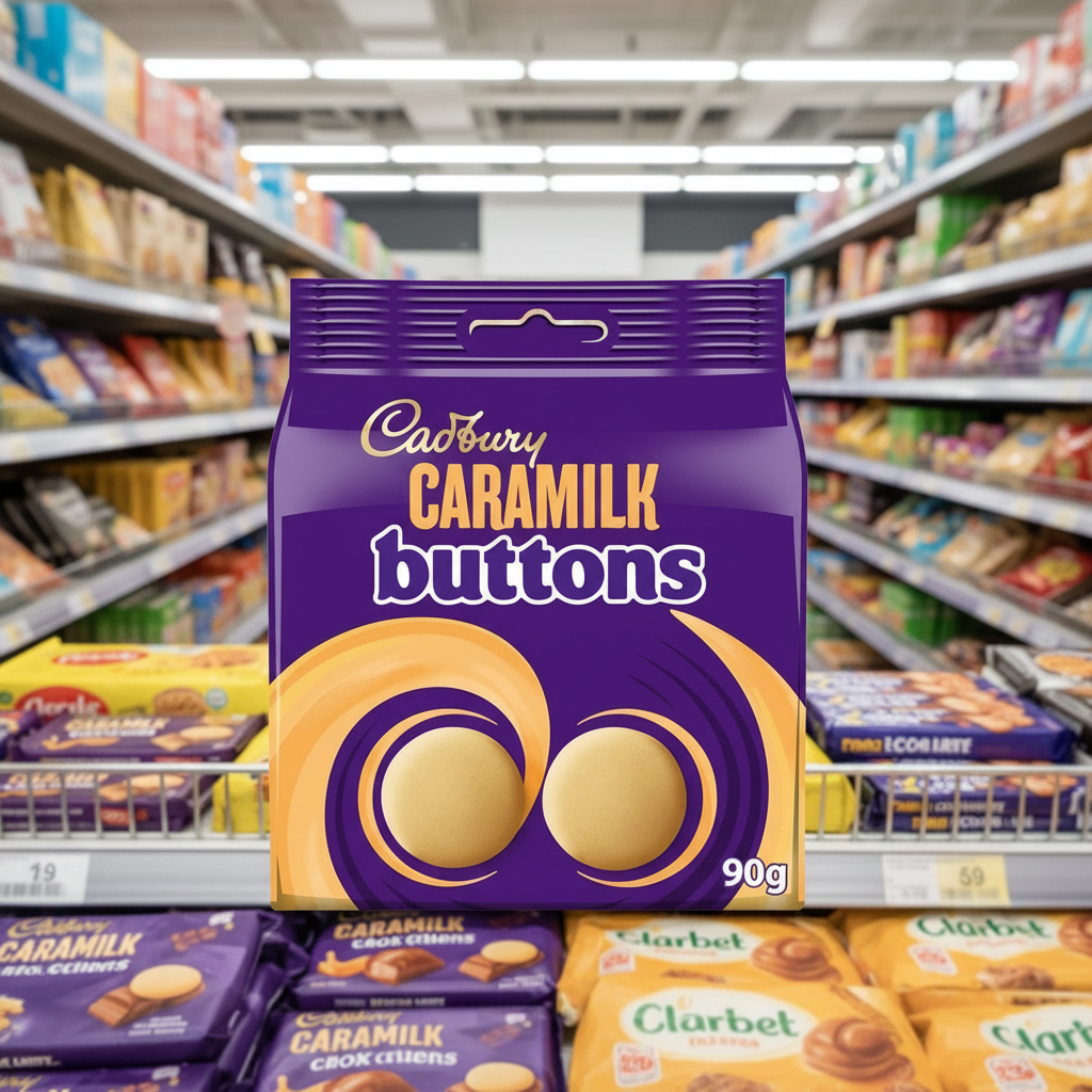 10 x Cadbury Caramilk Buttons 105G