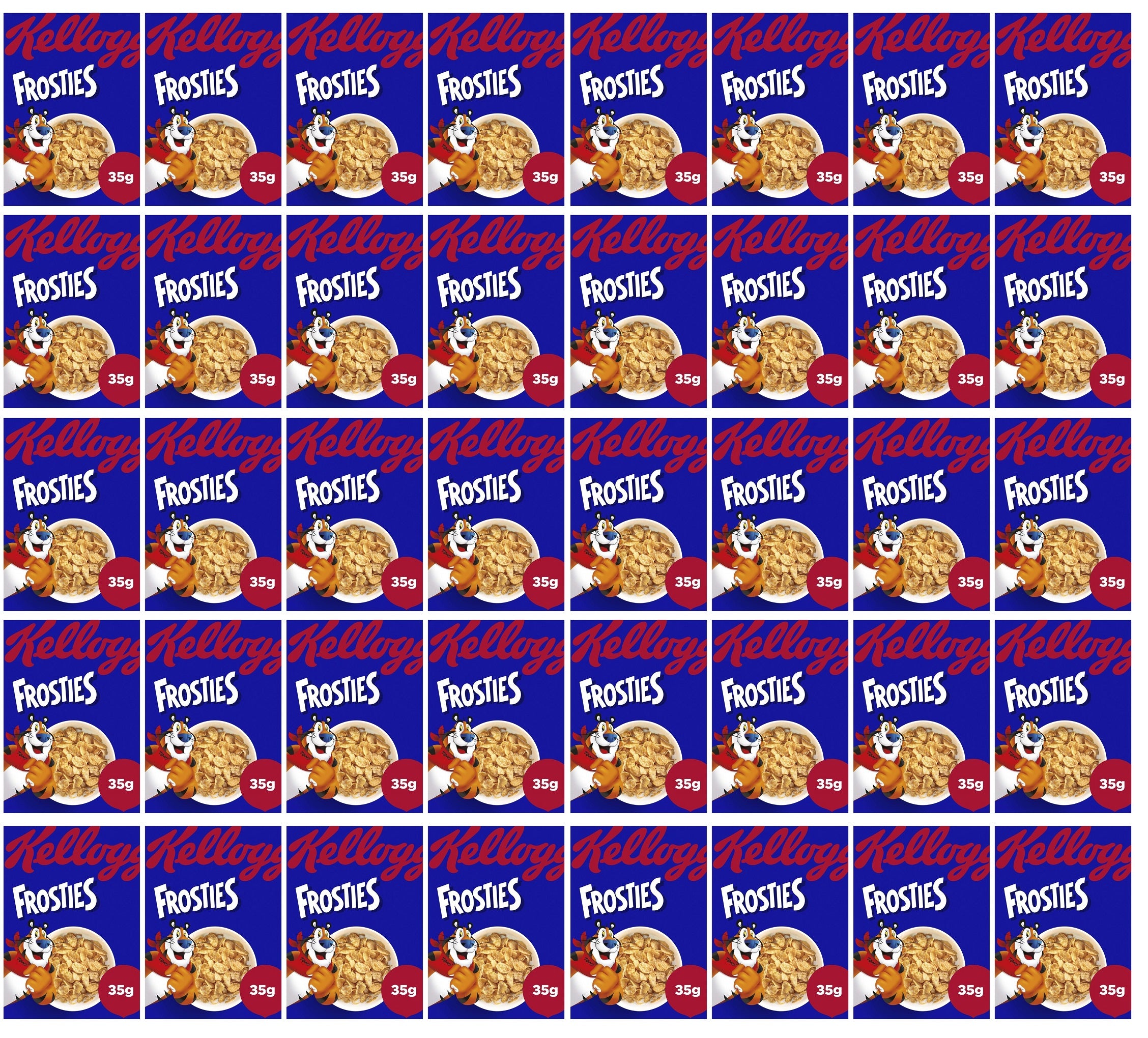 40 x Kellogg's Frosties 35G