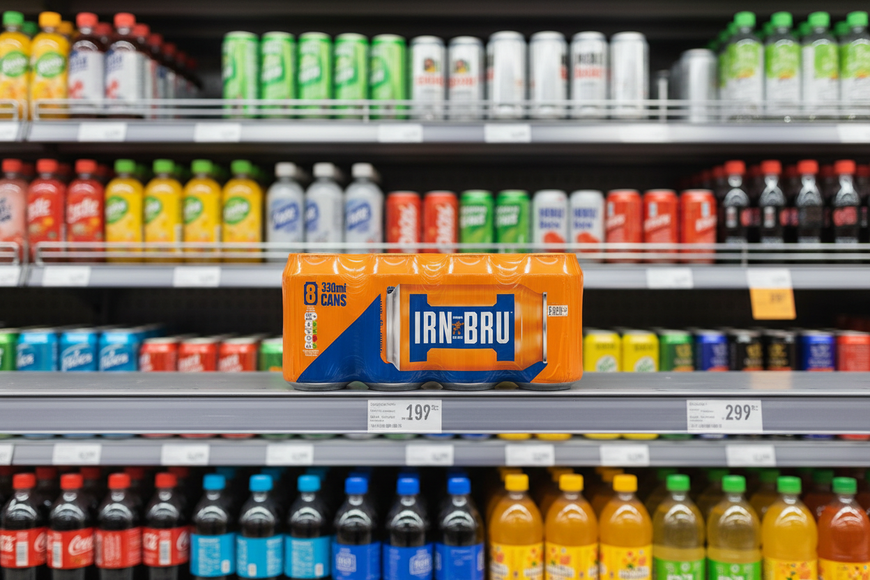 4 x Irn-Bru Soft Drink 6 X 330Ml Cans