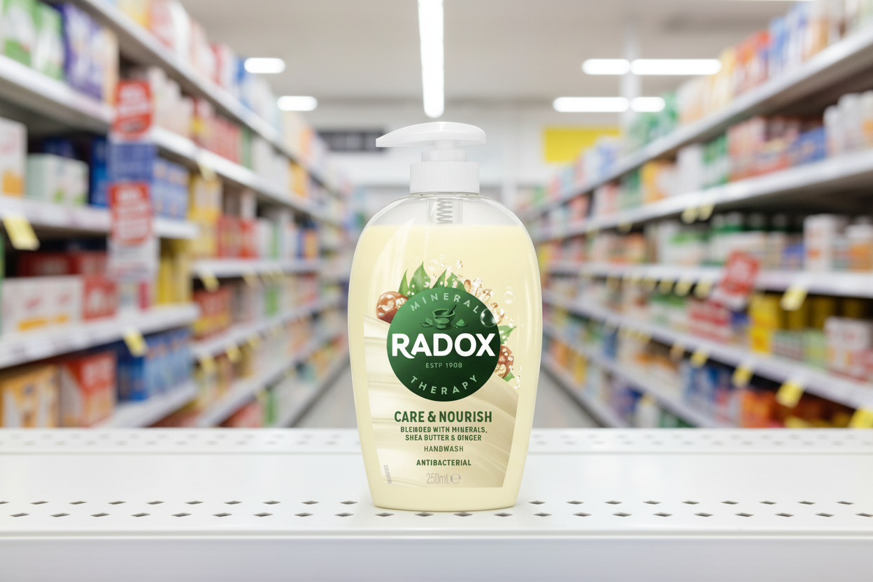 6 x Radox Antibac And Nourish Handwash 250Ml