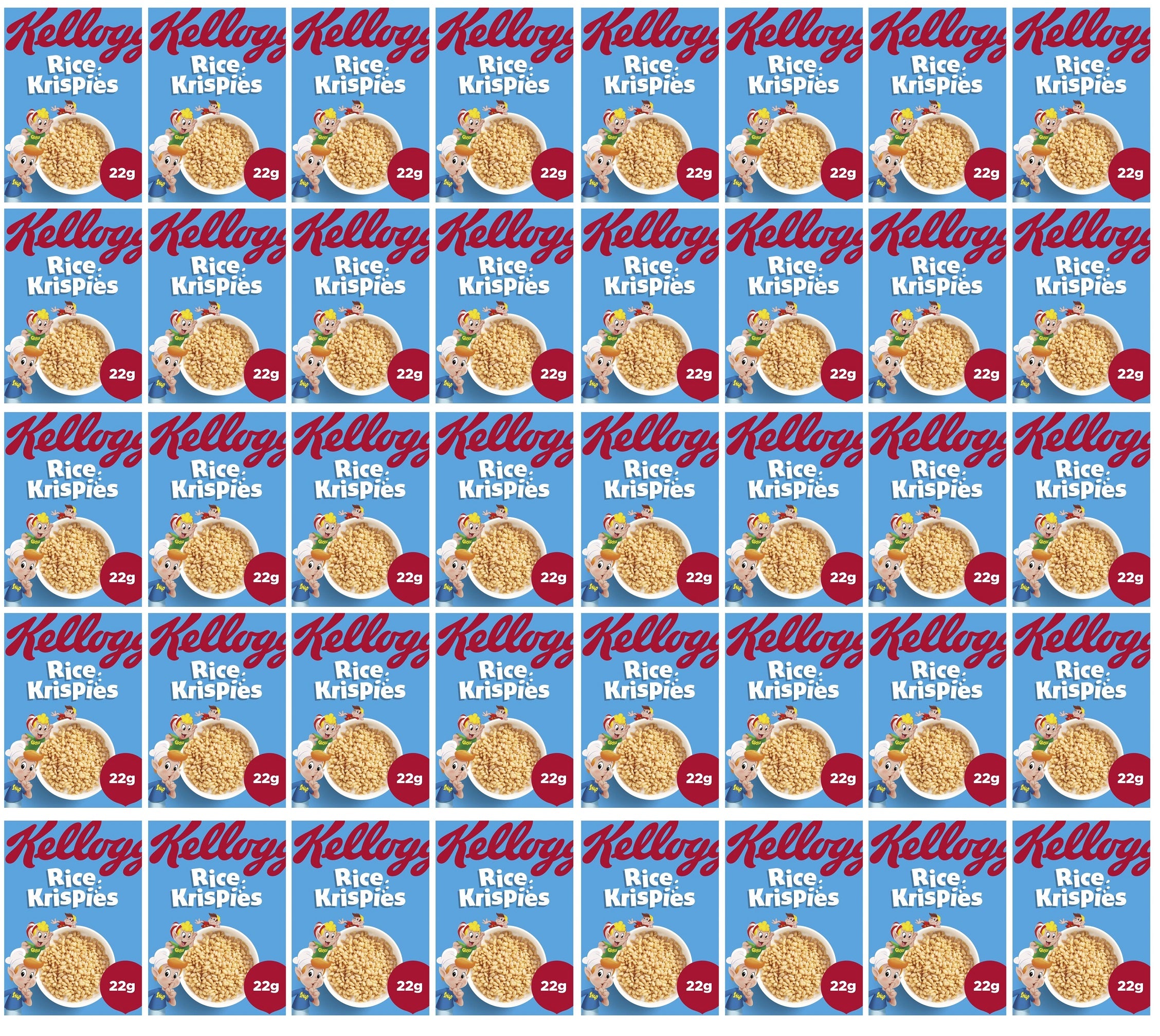 40 x Kellogg's Rice Krispies 22G