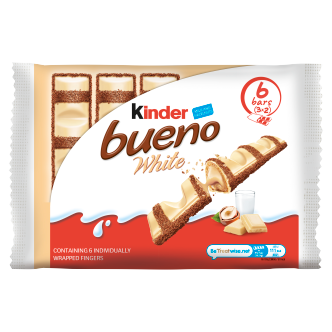 11 x Kinder Bueno White Twin 3 Pack - 129GM