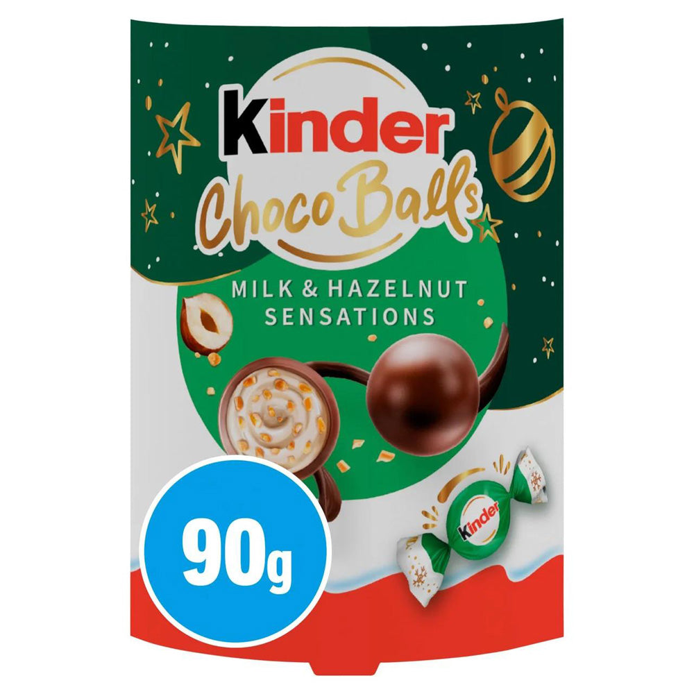 11 X Kinder Easter Choco Balls Milk & Hazelnut Bag - 90Gm