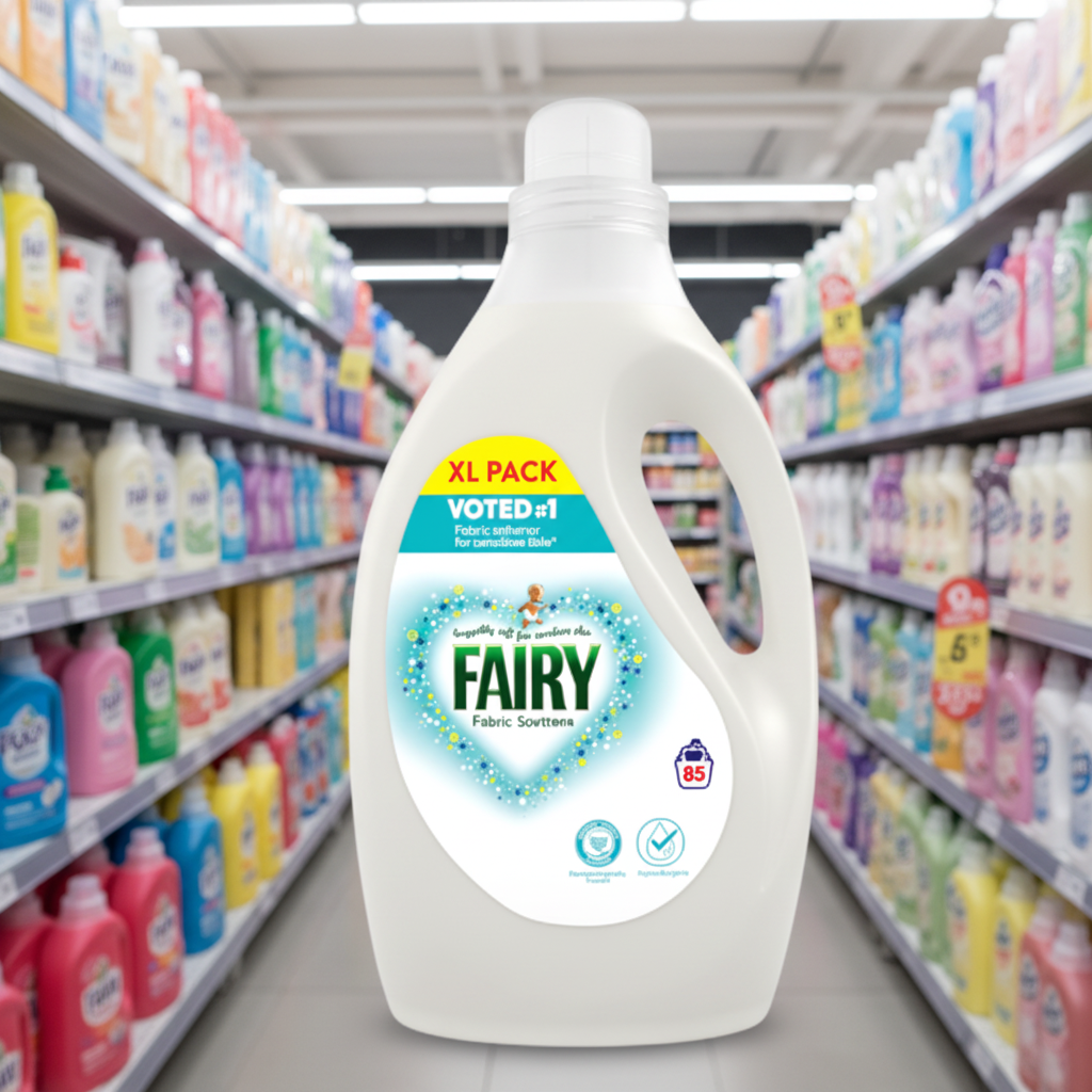 4 X Fairy Fabric Softener 85 Wash - 2.63 Litre