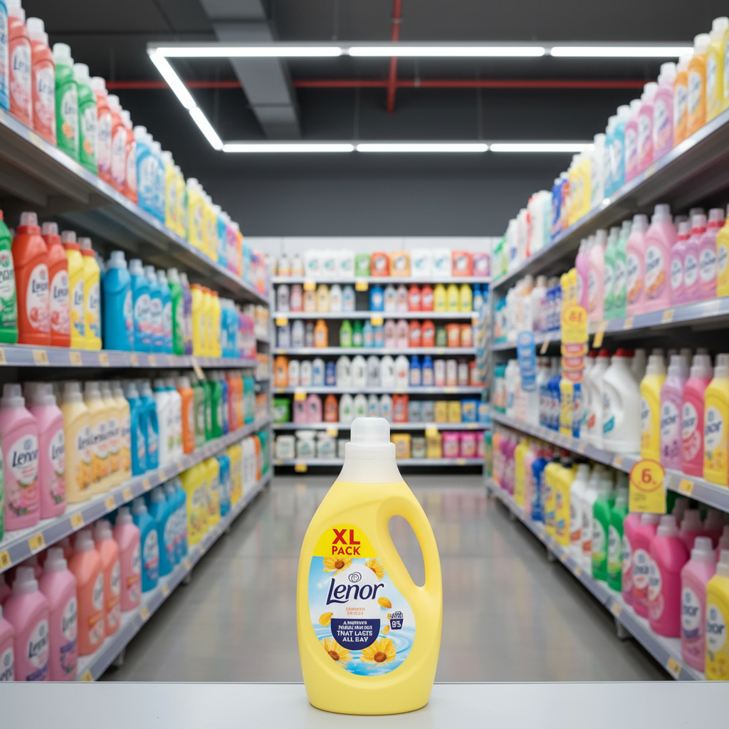 4 X Lenor Summer Breeze 85 Wash - 2.63 Litre