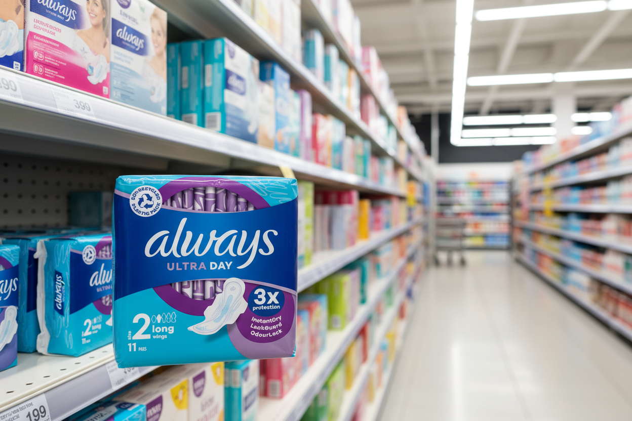 12 X Always Ultra Long Wings 11 PACK