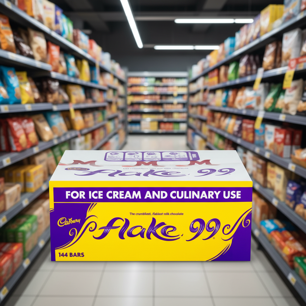 144 x Cadbury Flake 99 Chocolate Bar 144 X 8.25G