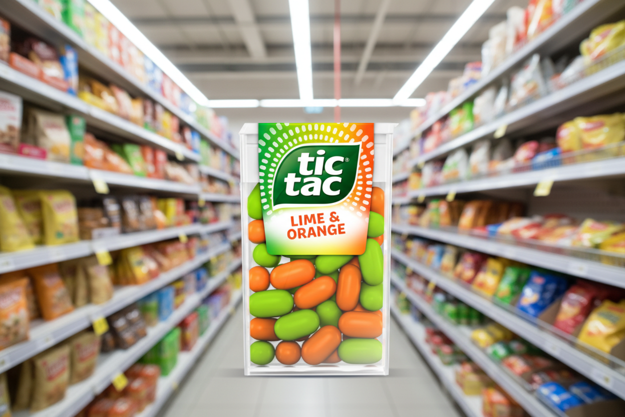 24 x Tic Tac Lime & Orange 18Gm