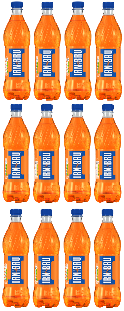 12 x Irn Bru Bottle 500Ml