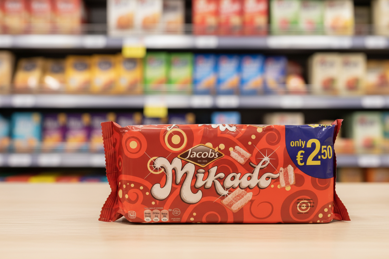 18 x Jacob's Mikado 250G ¤2.50